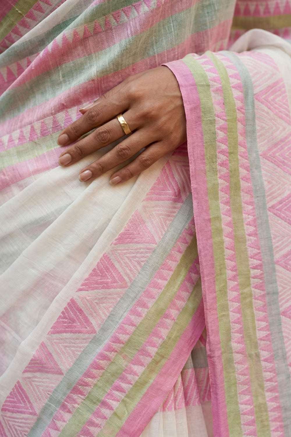 PASTEL DRAPE | Cotton | Indidha Saree