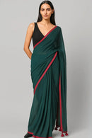 AHILYA | Mul Cotton | Indidha Saree -  Ahilya – Handloom Mul Cotton Saree in Emerald Green | Lightweight & Elegant  Experience the soft elegance of Ahilya – a handloom mul cotton saree in emerald green. Lightweight, breathable, and beautifully minimalist. Perfect for everyday wear.