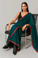 AHILYA | Mul Cotton | Indidha Saree -  Ahilya – Handloom Mul Cotton Saree in Emerald Green | Lightweight & Elegant  Experience the soft elegance of Ahilya – a handloom mul cotton saree in emerald green. Lightweight, breathable, and beautifully minimalist. Perfect for everyday wear.