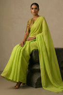 Urban Haze | Mul Cotton | Indidha Saree