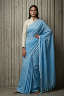 SERENE SAPPHIRE | Cotton | Indidha Saree