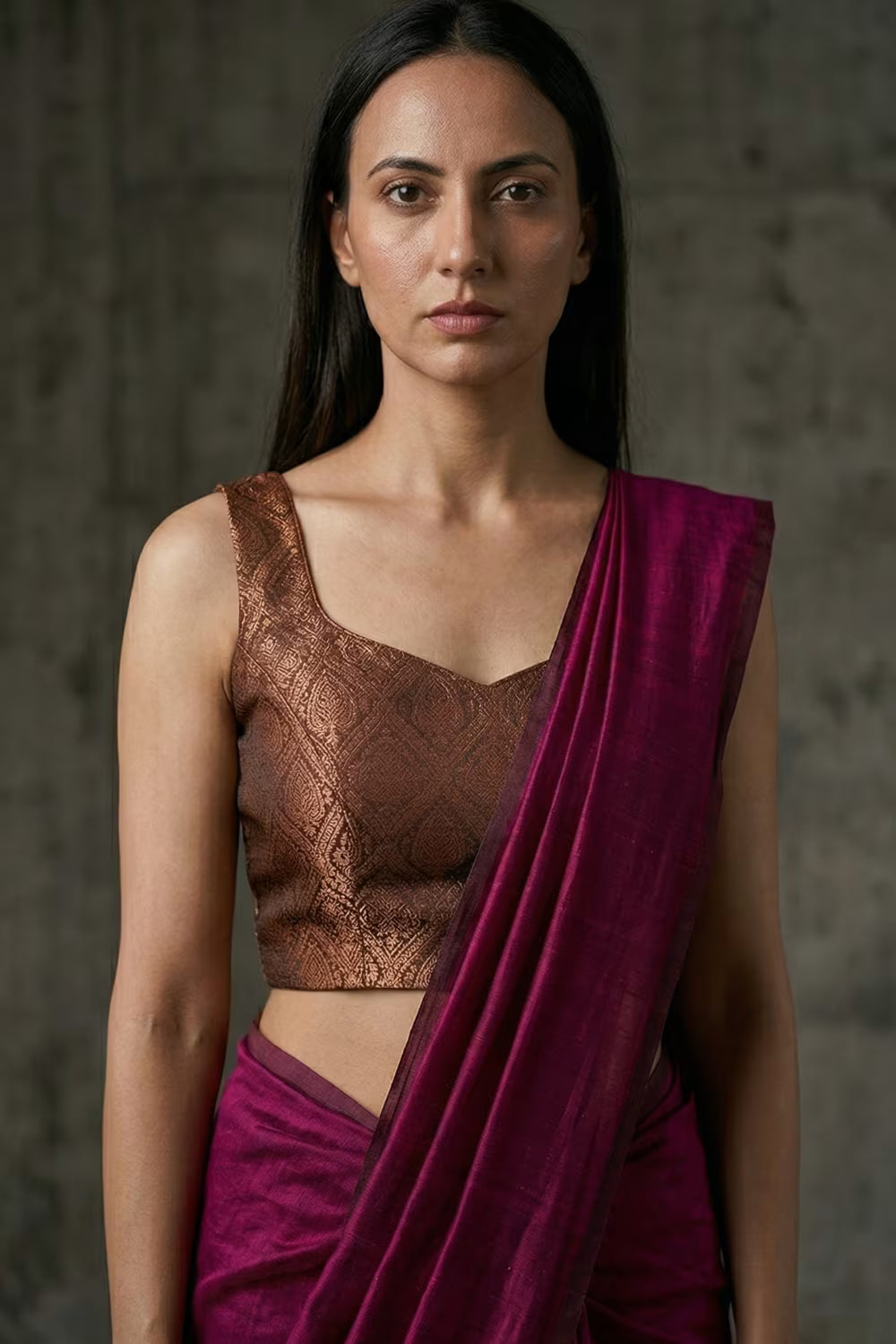 DESERT ROSE | Cotton | Indidha Saree