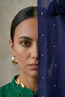 CELESTIAL BLUE | Cotton | Indidha Saree