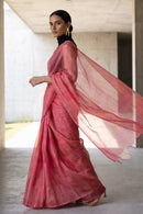 ROSY BLUSH | Kota Doria | Indidha Saree