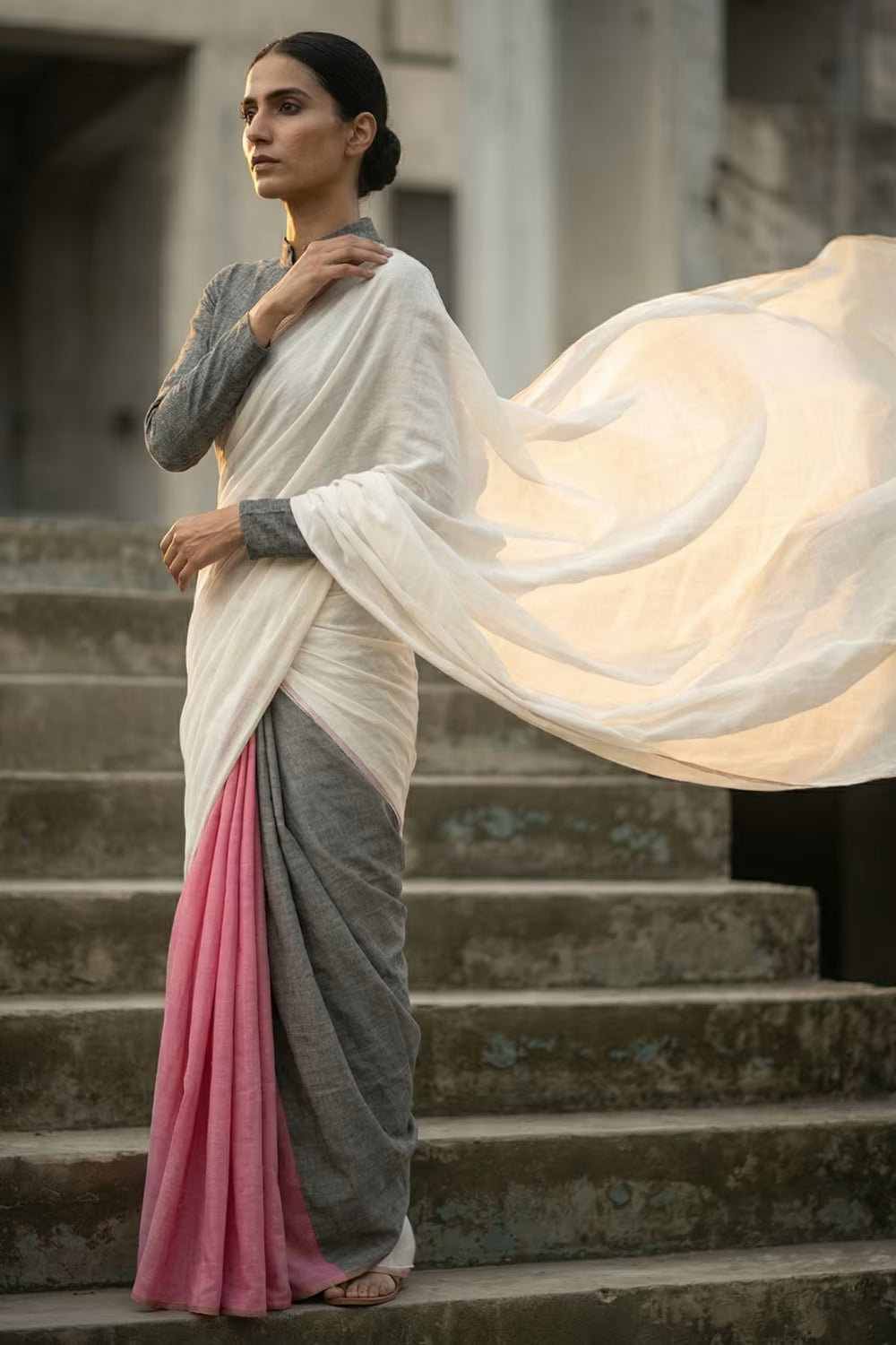 JADE KI DHOOP | Cotton | Indidha Saree