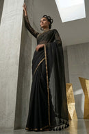 SHADOW CHIC | Mul Cotton | Indidha Saree