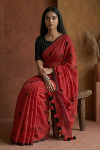 MASHUQA | Mul Cotton | Indidha Saree