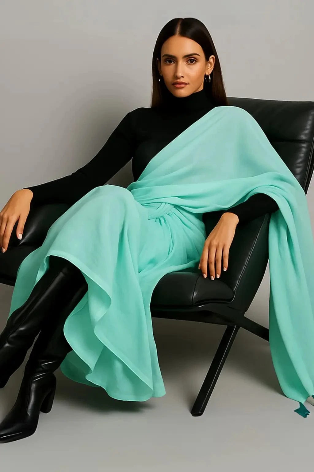MINTY MIST | Mul Cotton | Indidha Saree -  Embrace Comfort and Style with Mul Cotton Sarees  Minty Mist Mul Cotton Indidha Saree – Stay fresh & stylish in the Minty Mist mul cotton saree, a breathable drape with soothing green hues.