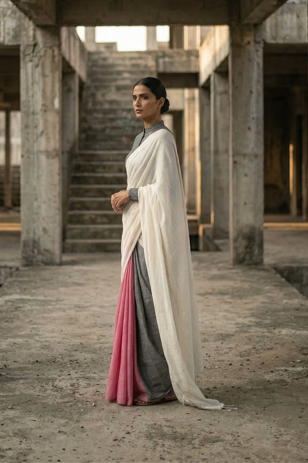 JADE KI DHOOP | Cotton | Indidha Saree