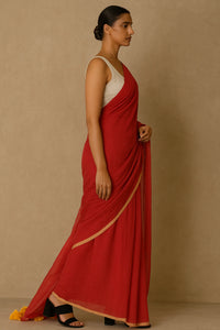SUHANE PAL | Mul Cotton | Indidha Saree