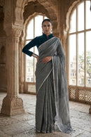 MYSTIC MEADOWS | Linen Tissue | Indidha Saree