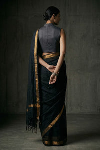 BLACK GOLD | Kota Doria | Indidha Saree