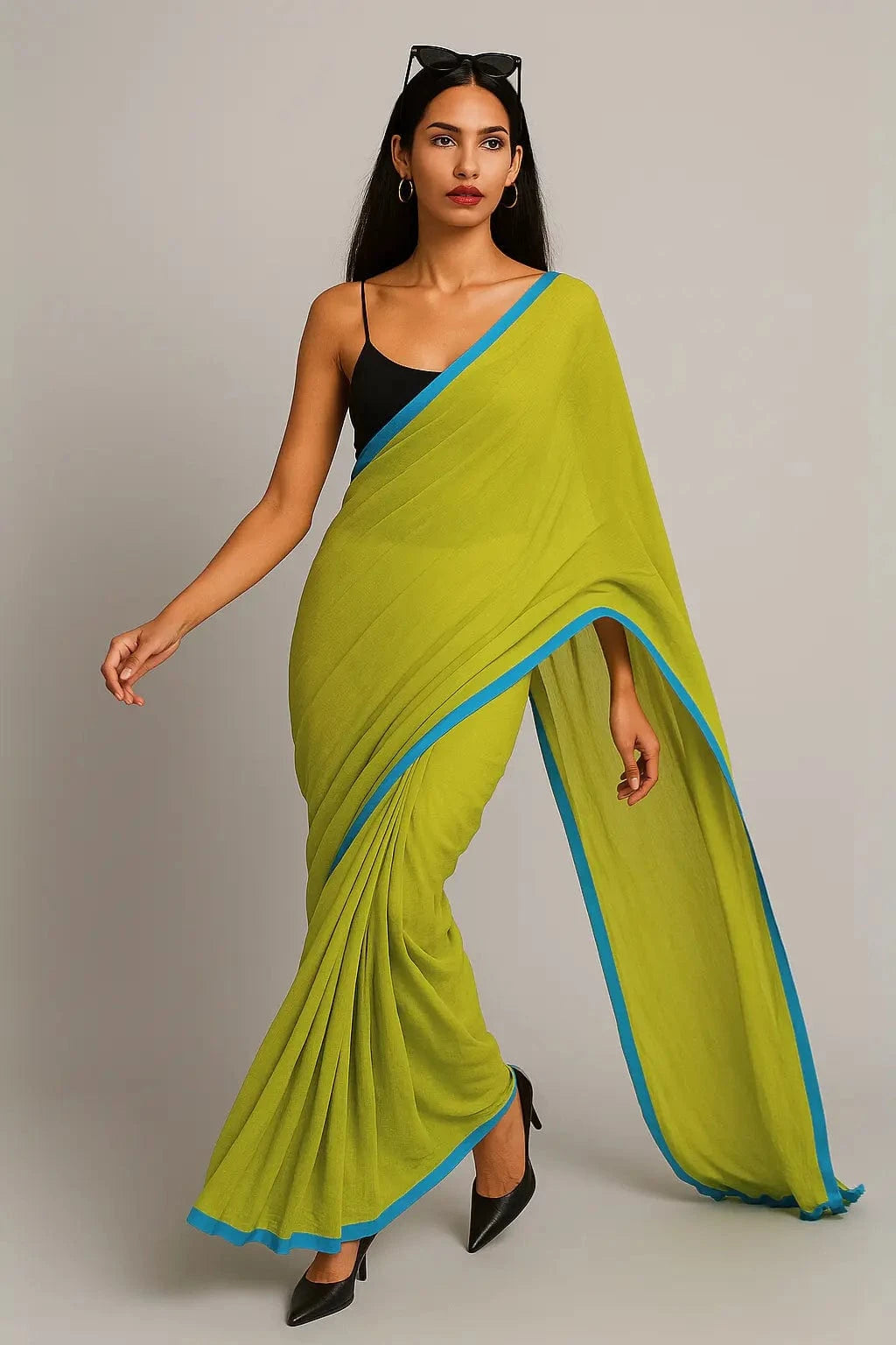 SERENE LUMINANCE | Mul Cotton | Indidha Saree