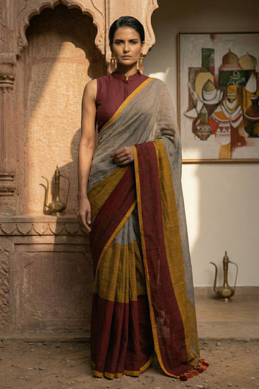 Ruhani | Mul Cotton | Indidha Saree