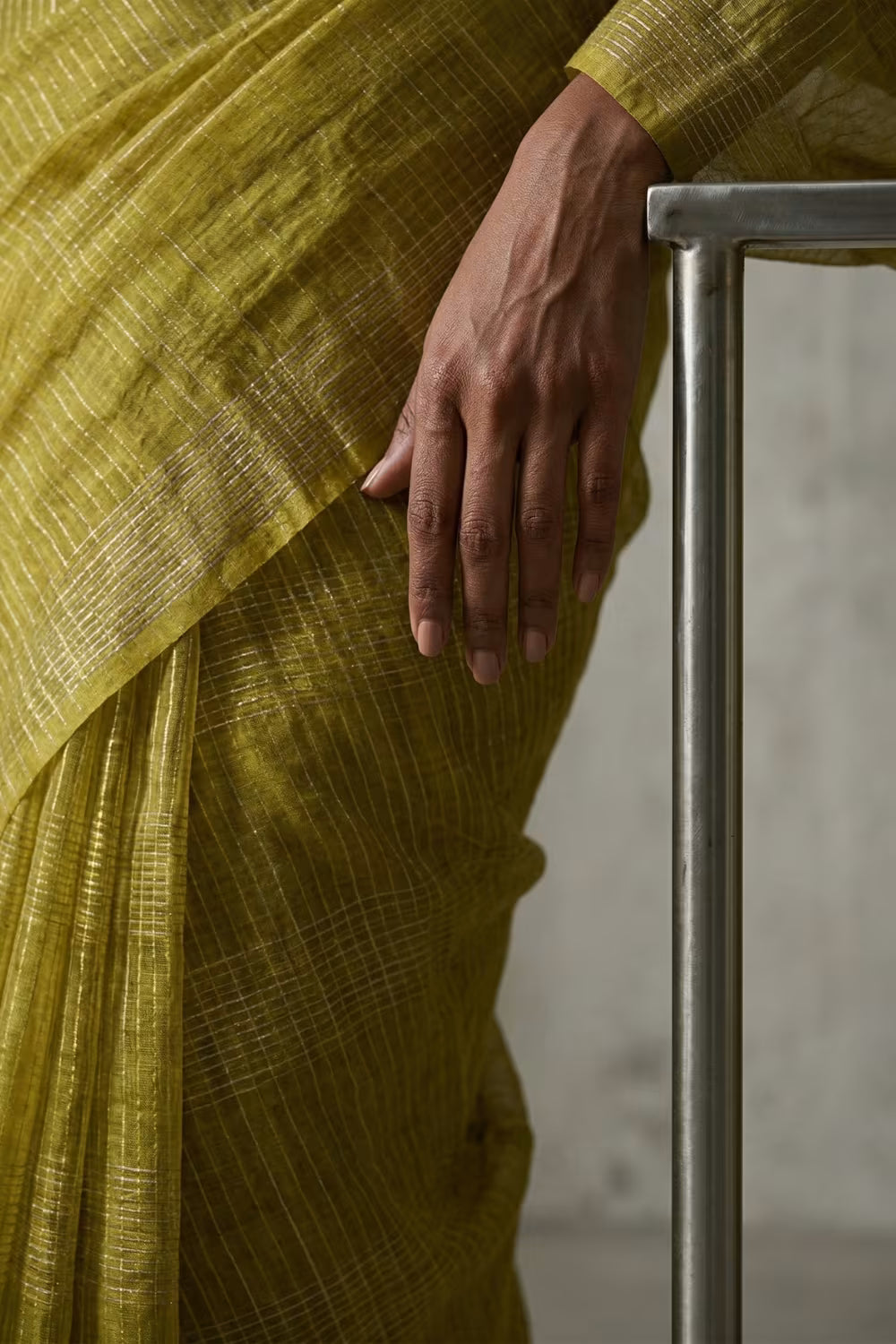 GOLDEN BREEZE | Kota Doria | Indidha Saree
