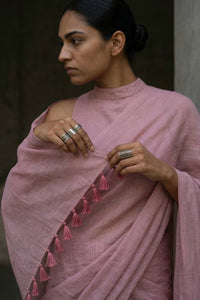Tender Rage | Mul Cotton | Indidha Saree