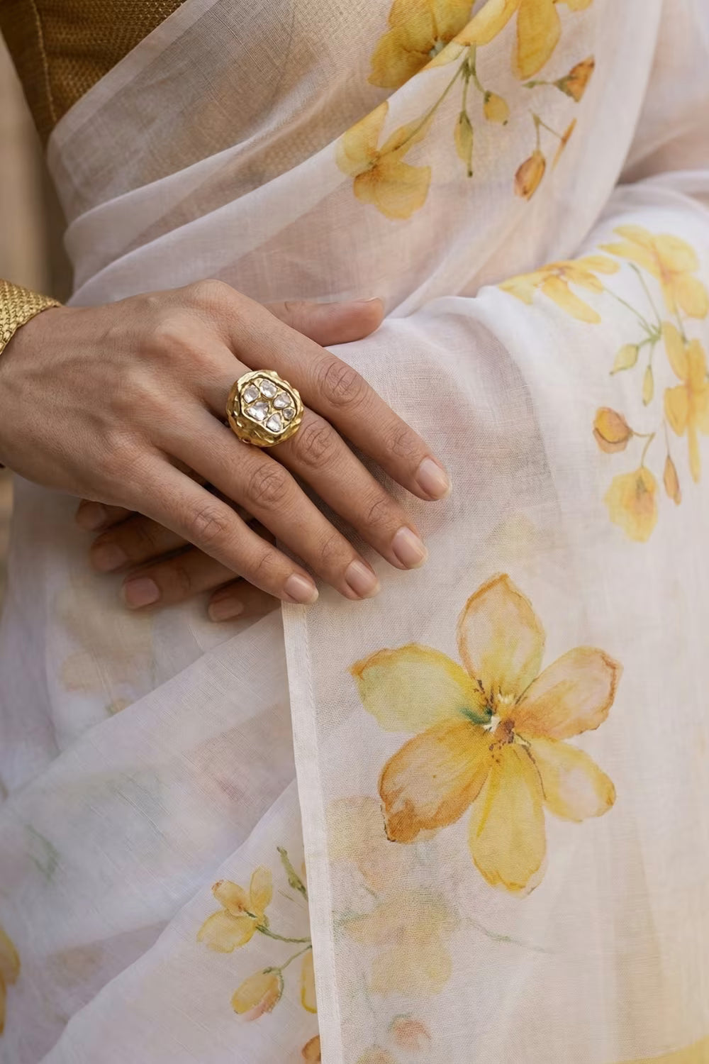 MUSTARD MUSIC | Organza | Indidha Saree