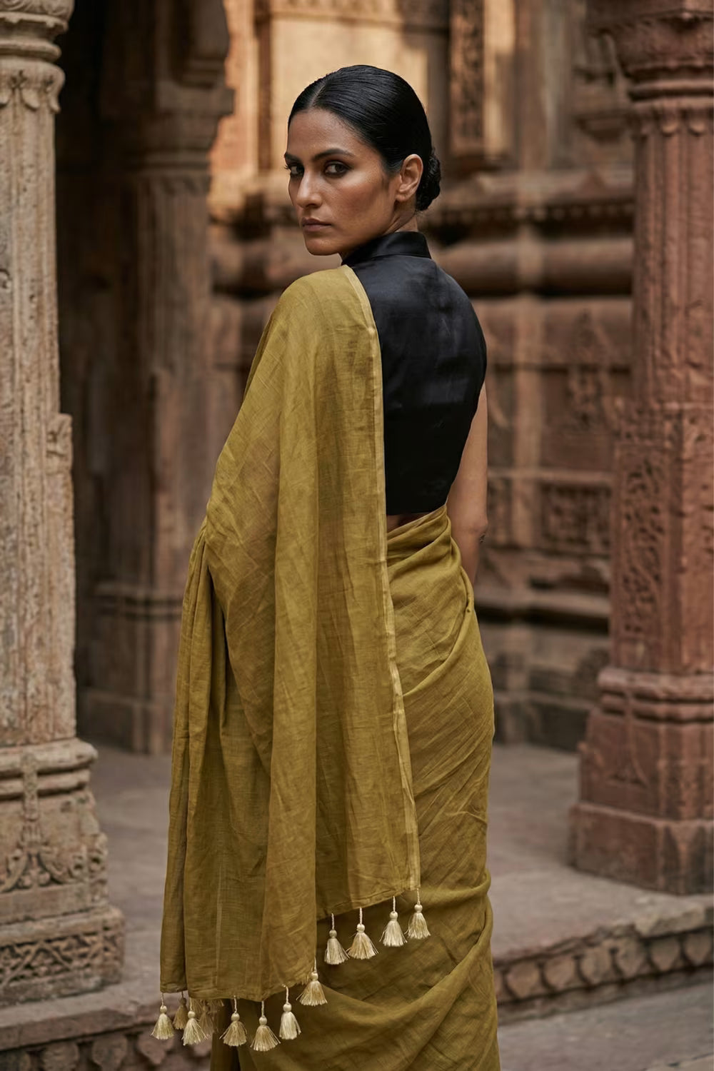 Dune Verse | Mul Cotton | Indidha Saree