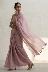Tender Rage | Mul Cotton | Indidha Saree