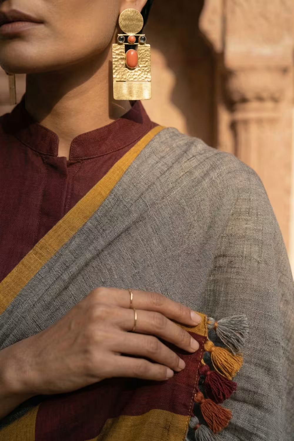 Ruhani | Mul Cotton | Indidha Saree