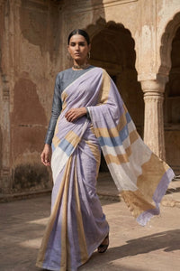 SUNSET REVERIE | Pure Cotton | Indidha Saree