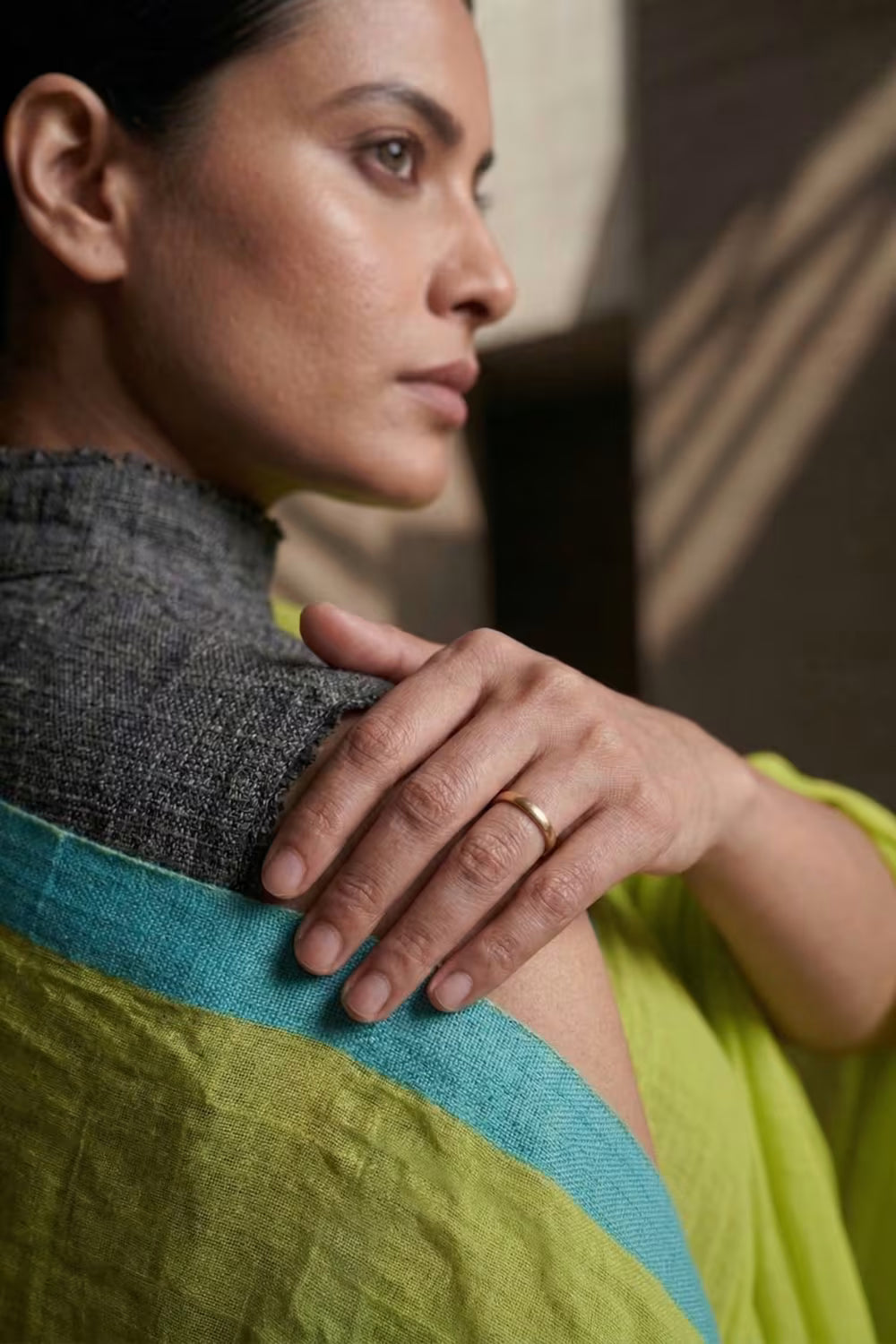 SERENE LUMINANCE | Mul Cotton | Indidha Saree