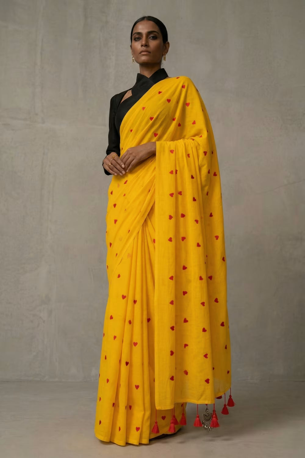 Sunshine Dil Se | Mul Cotton | Indidha Saree