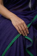 MIDNIGHT ELEGANCE | Mul Cotton | Indidha Saree