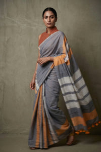 GOSSAMER GOLD | Cotton | Indidha Saree