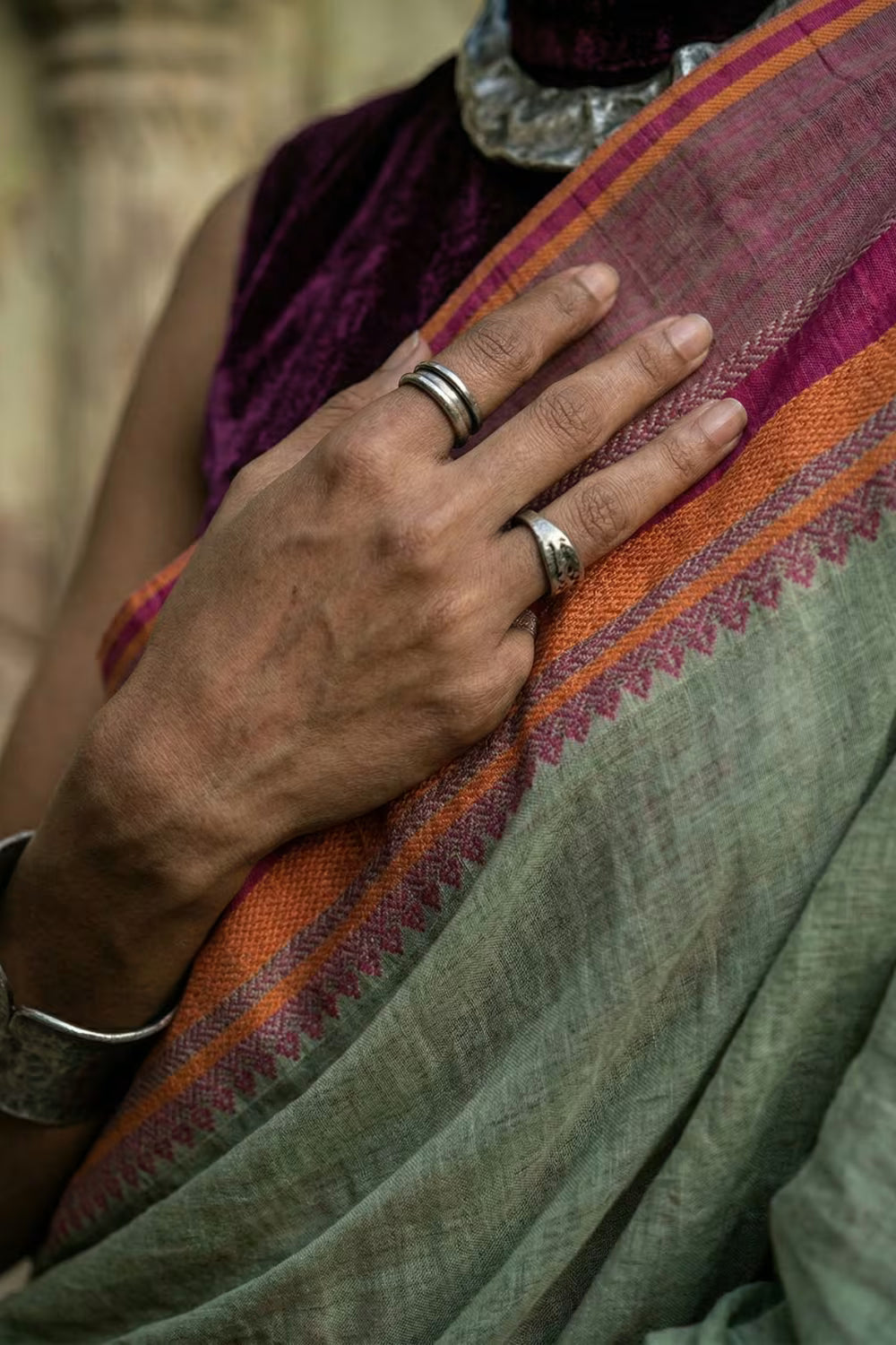 PINK SUNSET | Cotton | Indidha Saree