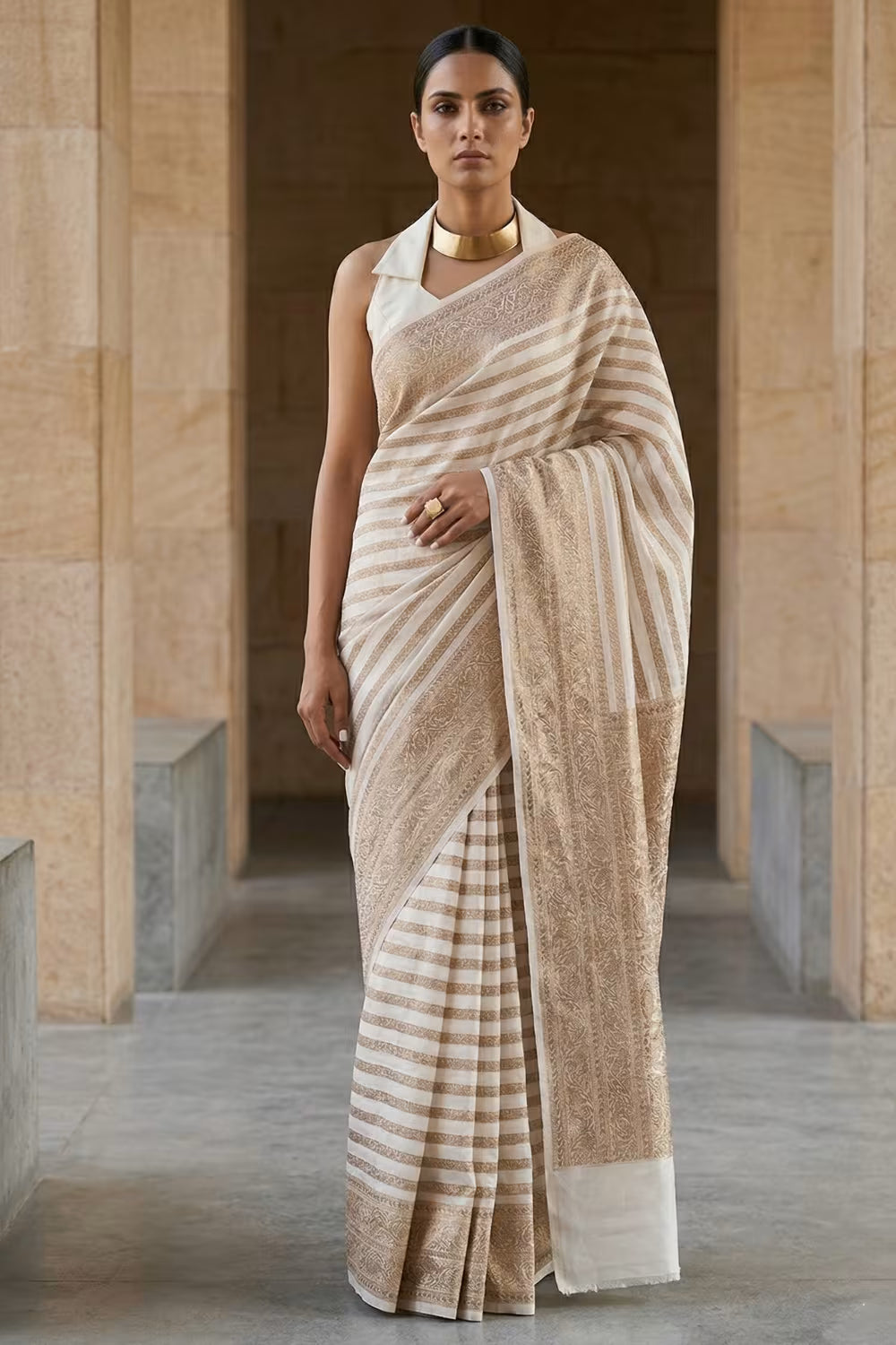 GAMYA | Kota Silk Banarasi | Indidha Saree