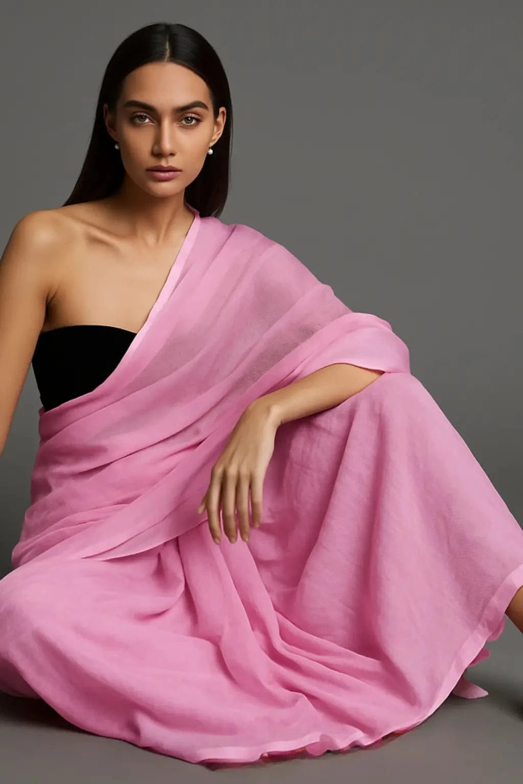 PETAL KISS | Mul Cotton | Indidha Saree