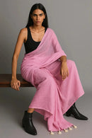 PETAL KISS | Mul Cotton | Indidha Saree -  Petal Kiss – Pure Mul Cotton Handloom Saree | Buy Soft Pink Saree Online at Indidha  Buy Petal Kiss, a handloom pure mul cotton saree in soft pink. Lightweight, breathable, and perfect for summer. Explore elegant cotton sarees online at Indidha.