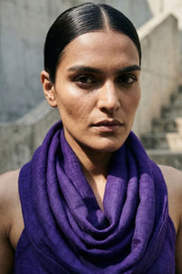 Raw Grid | Slub Cotton | Indidha Saree