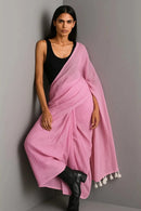 PETAL KISS | Mul Cotton | Indidha Saree -  Petal Kiss – Pure Mul Cotton Handloom Saree | Buy Soft Pink Saree Online at Indidha  Buy Petal Kiss, a handloom pure mul cotton saree in soft pink. Lightweight, breathable, and perfect for summer. Explore elegant cotton sarees online at Indidha.