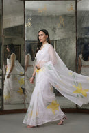 ETHEREAL PETALS | Organza | Indidha Saree
