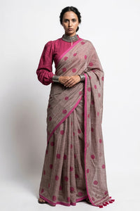 KOMAL TARA | Mul Cotton | Indidha Saree