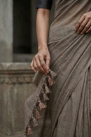 Stone Mist | Cotton | Indidha Saree