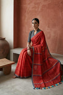 RANG RAAG | Textured Cotton | Indidha Saree