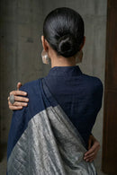 CHAMPARAN NEEL | Cotton | Indidha Saree