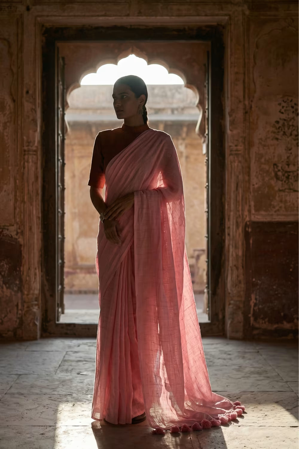 PETAL KISS | Mul Cotton | Indidha Saree