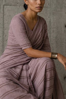 Dust Stride | Slub Cotton | Indidha Saree