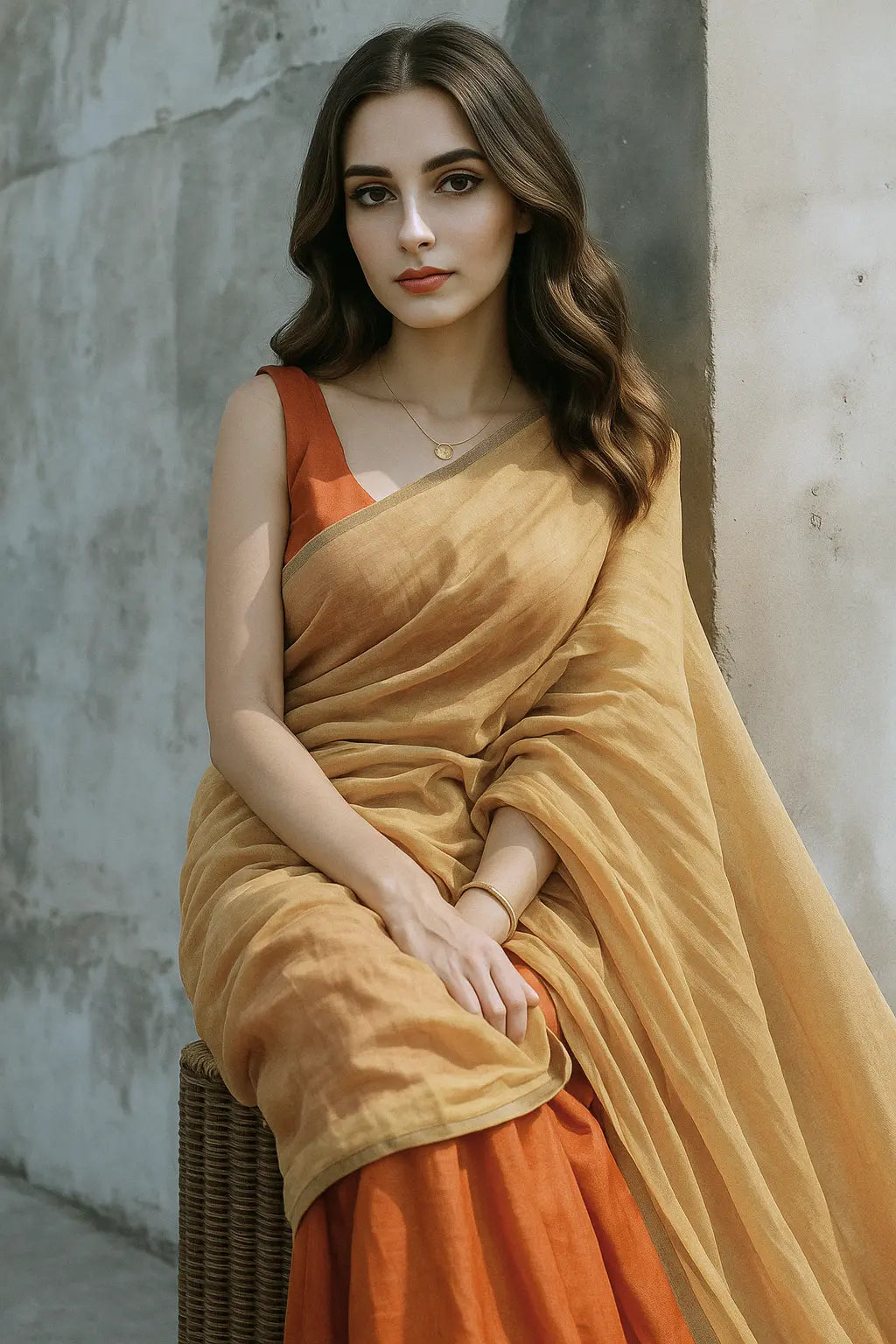 JADE KI SHAM | Cotton | Indidha Saree