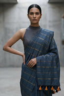 LUXE CHARM | Textured Cotton | Indidha Saree