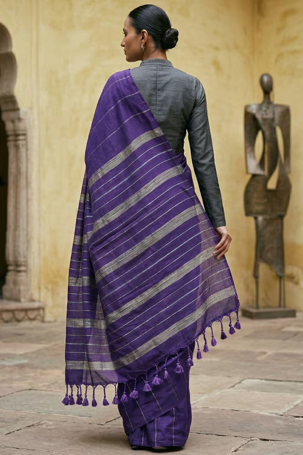 GHITORNI | Pure Cotton | Indidha Saree