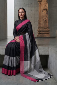 ETHERNAL ESSENCE | Linen by Linen | Indidha Saree