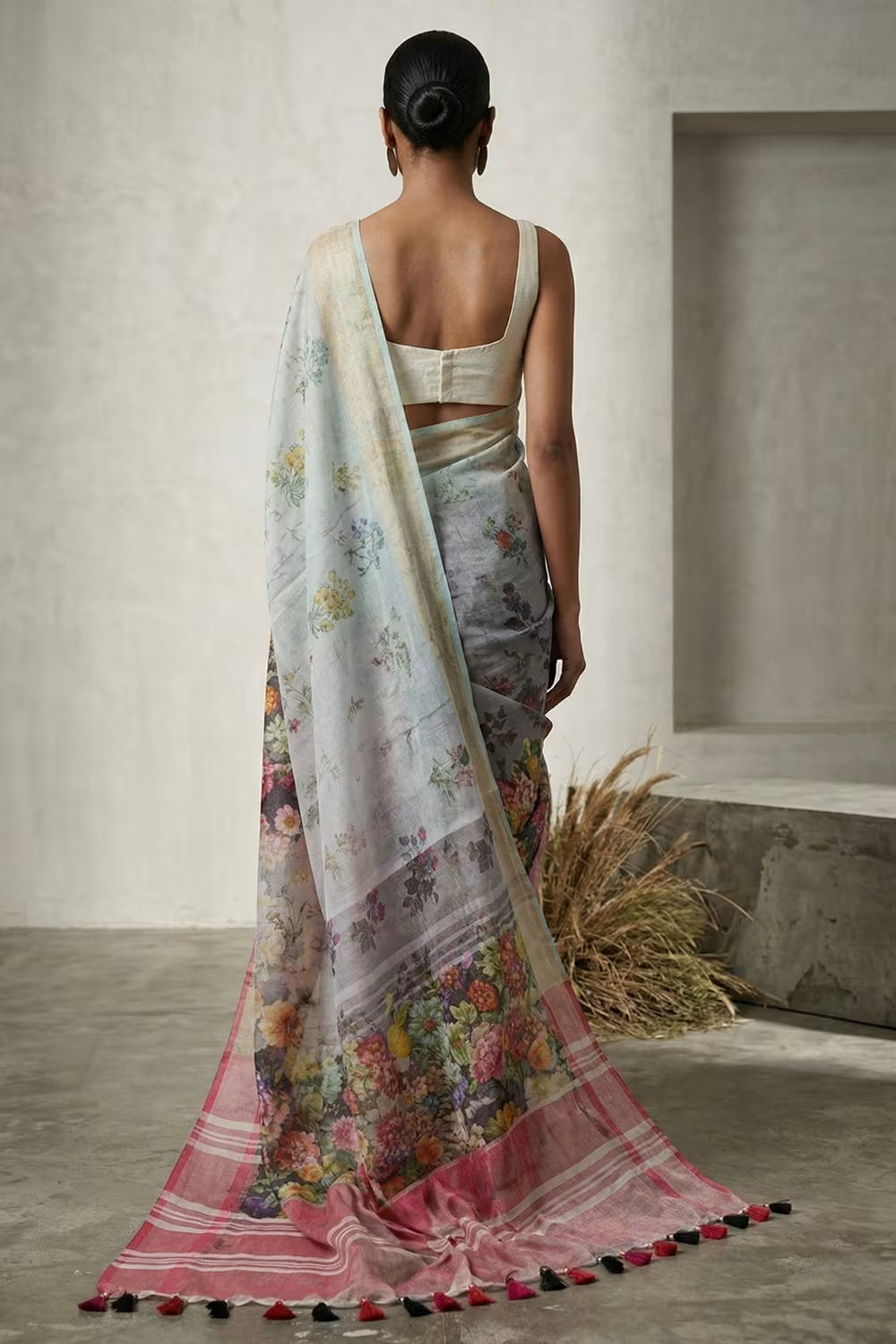 VINE | Linen | Indidha Saree