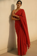 Raktika | Mul Cotton | Indidha Saree