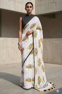City Ride | Mul Cotton | Indidha Saree