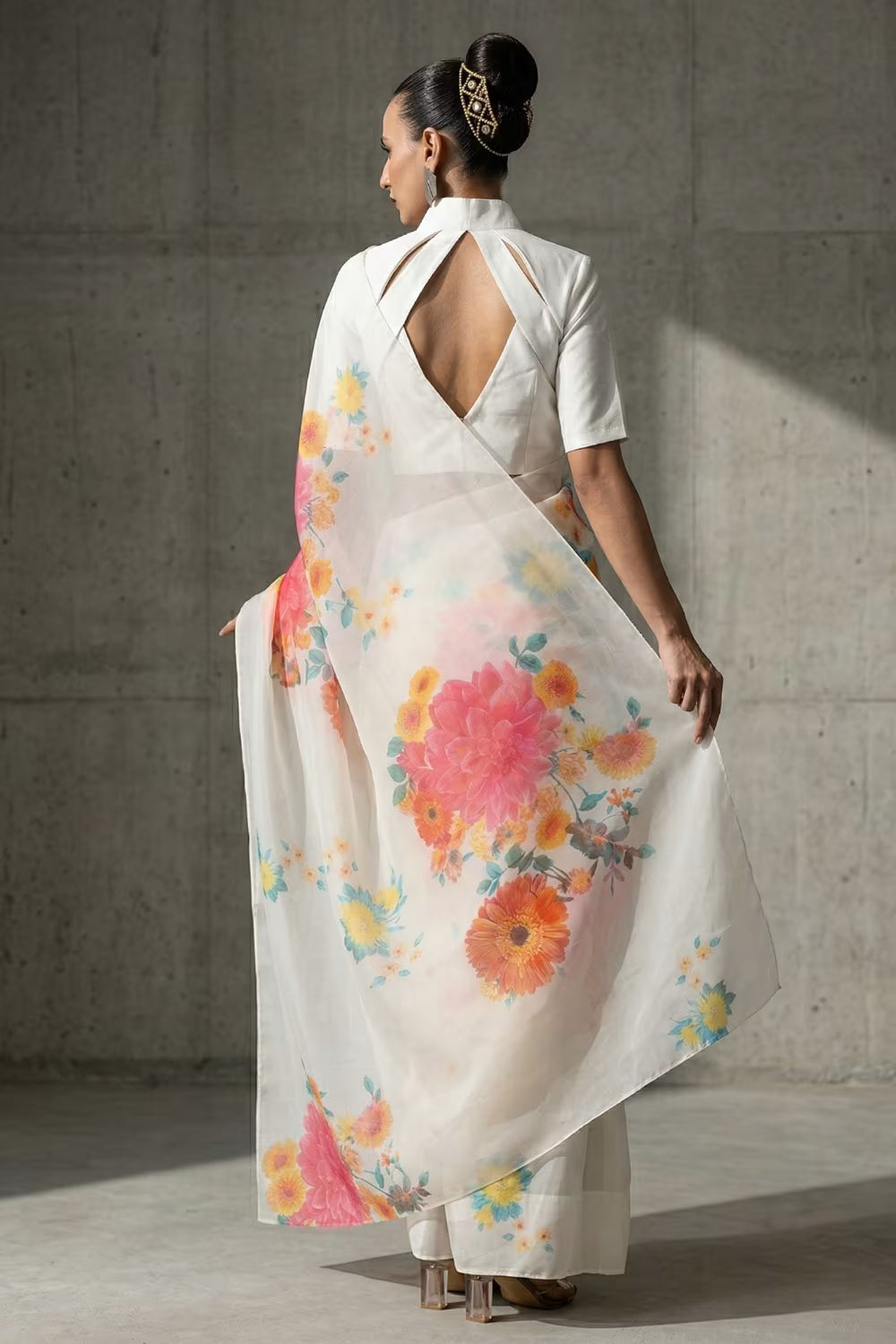 WARM WIND | Organza | Indidha Saree